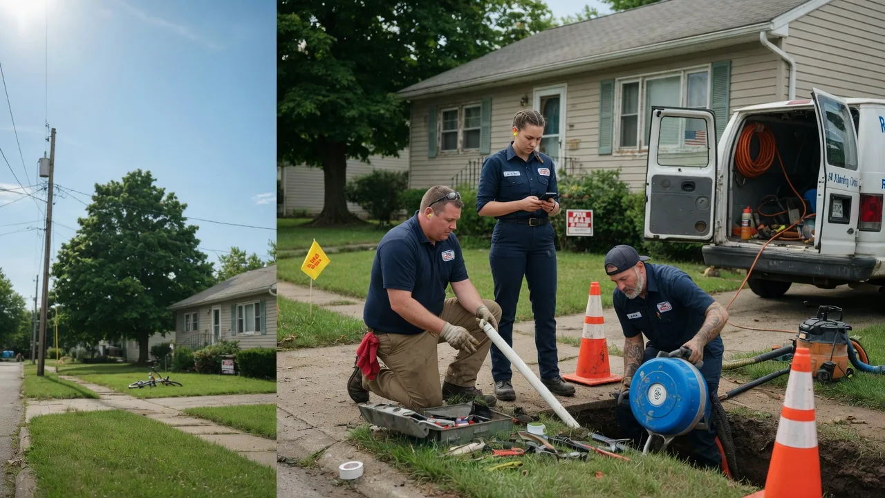 Sewer Line Repair in London Mills, IL near me